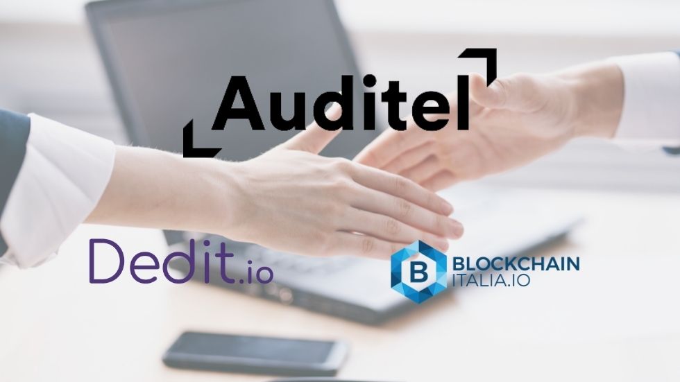 Auditel notarises on blockchain thanks to Dedit
